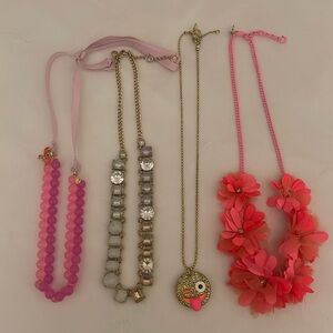 J Crew Crewcuts misc lil lady necklaces